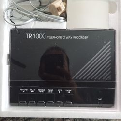 Vintage Telephone Two Way Recorder