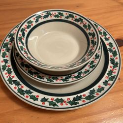 Christmas Dinner Set