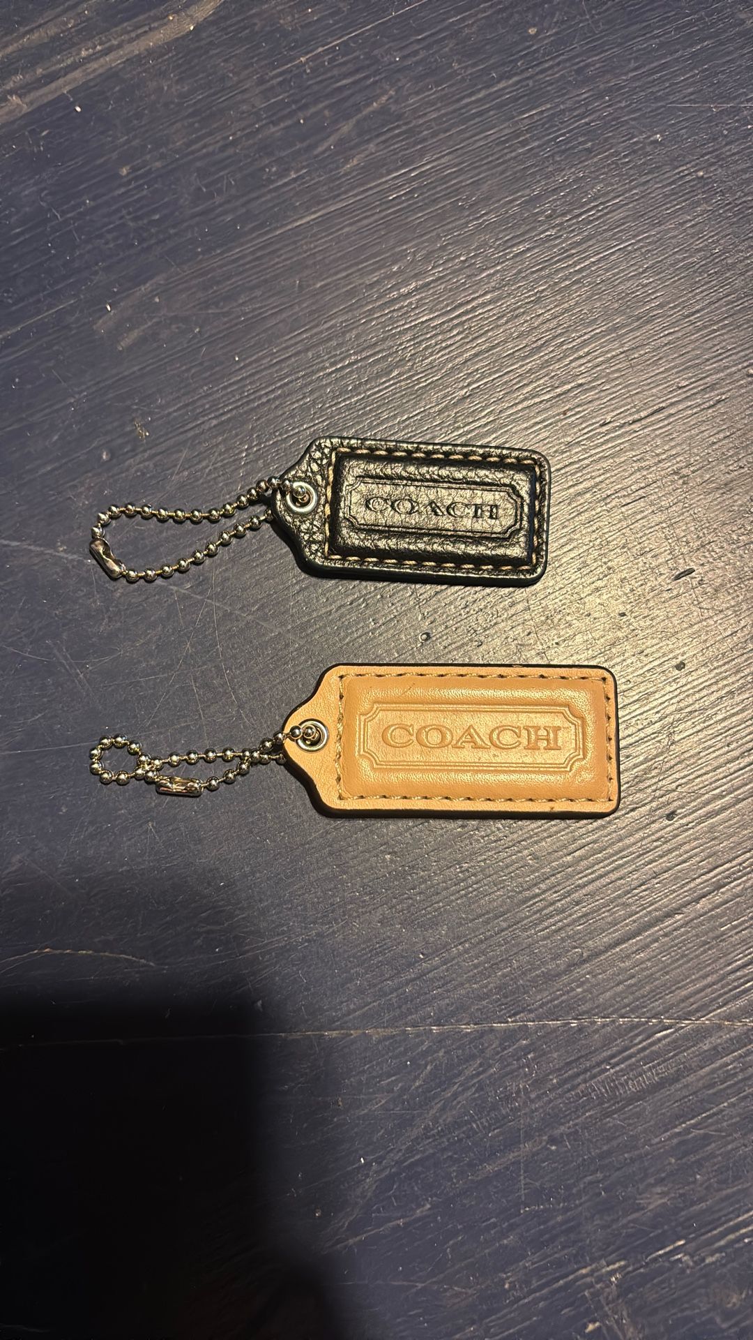 Coach Keychain