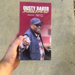 Dusty Baker Rivercats Bobblehead 