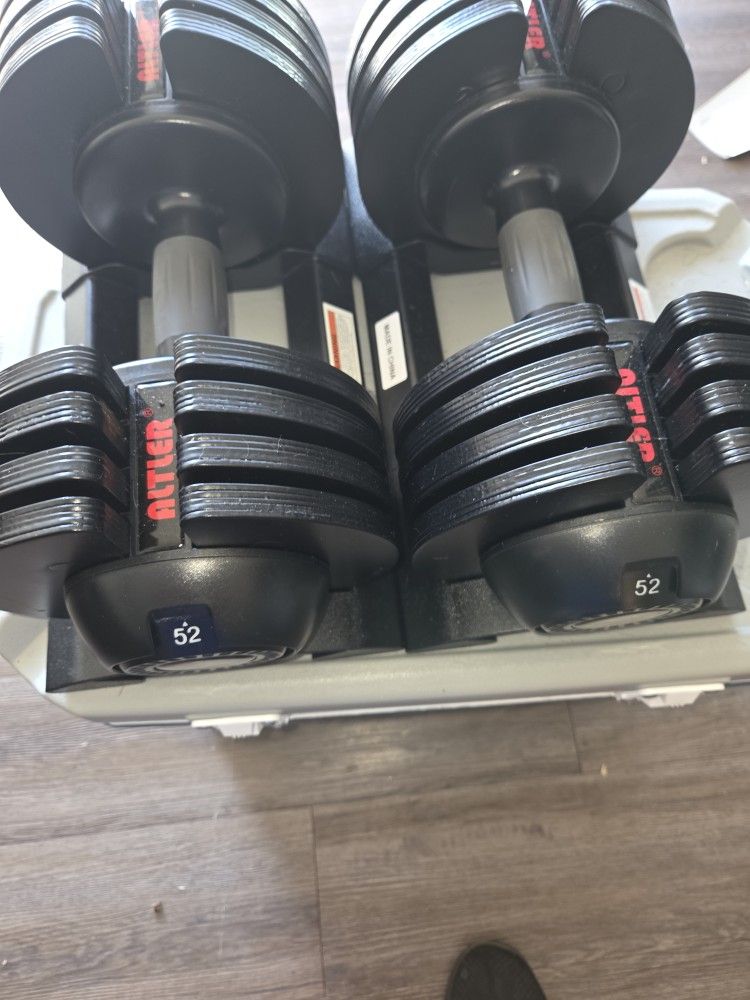 Adjustable Dumbbells