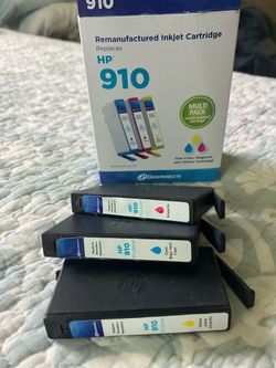 Hp910 color ink cartridges
