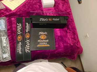 Tito's Bar Mat And Garnish Tray