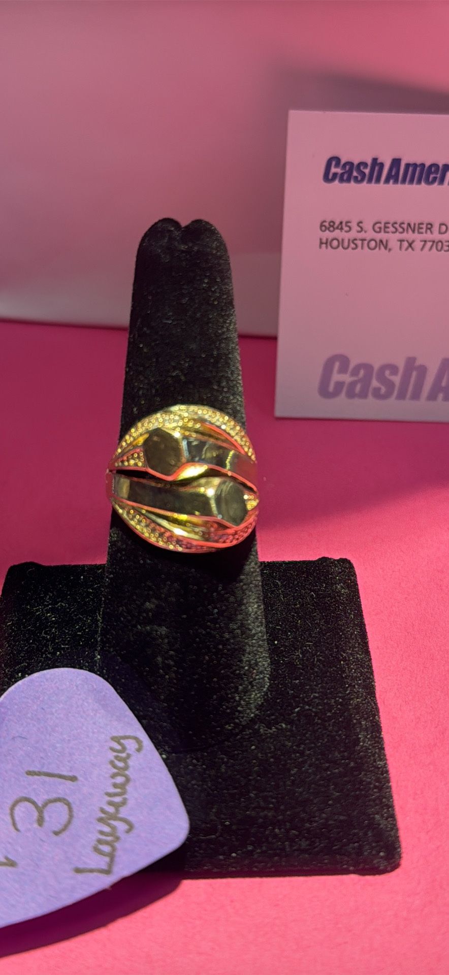 Ring $31 For Layaway