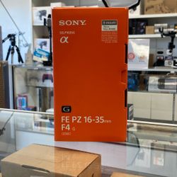 Sony FE PZ 16-35mm F4 