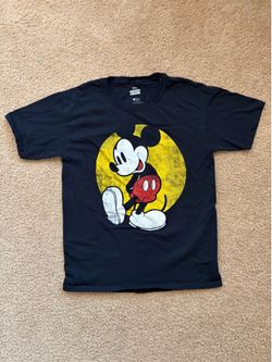 Black Disney Boy's Mickey Mouse graphic t-shirt