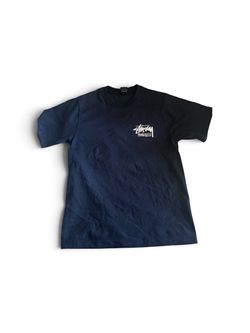 Stüssy Honolulu Navy Graphic T-Shirt