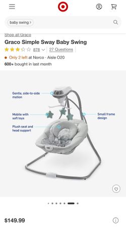 Graco Simple Sway Baby Swing