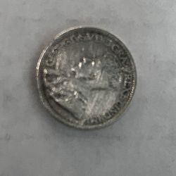 1918 Canadian Silver Dime 90% Silver