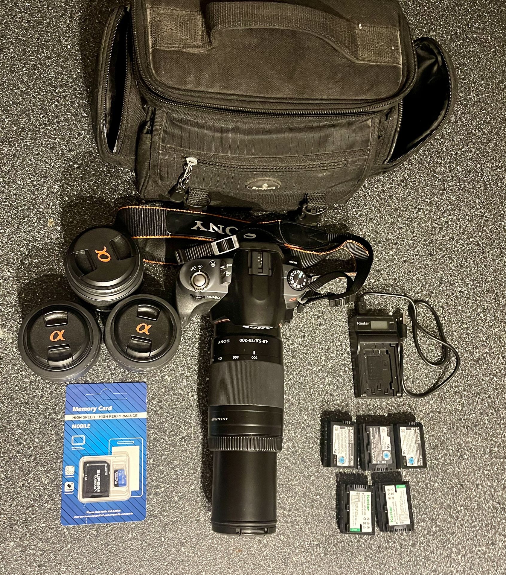 SONY A380 Professional, Digital Camera