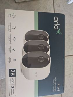 Arlo Pro 4 cameras