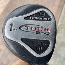 ladies golf driver Foremost 250cc / 10 deg  in right hand