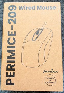 Perixx PERIMICE-209 USB-C Wired Mice – 2 Available – Never Used