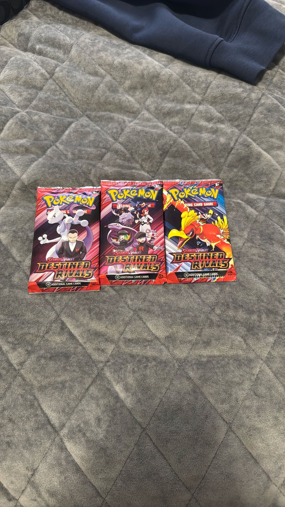 Pokemon Destined Rivals 3x Packs
