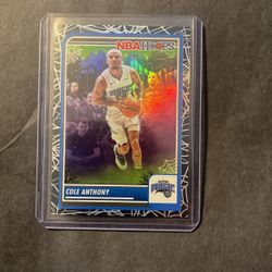 Cole Anthony 2023-24 Haunted Hoops Spider Web Parallel #268