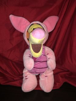 Disney Piglet Tigger plush 9” plushie doll !