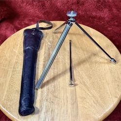 Minox compact table tripod w/Cable release And Pouch very clean, great design