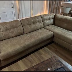 Brown Sectional Couch