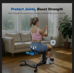 Deep Squat Glute Workout Machine