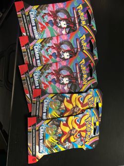 Pokémon Chaos Rising Sleeved packs