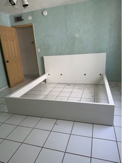 King size bed frame