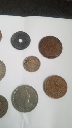 Old miscellaneous coins from other countries