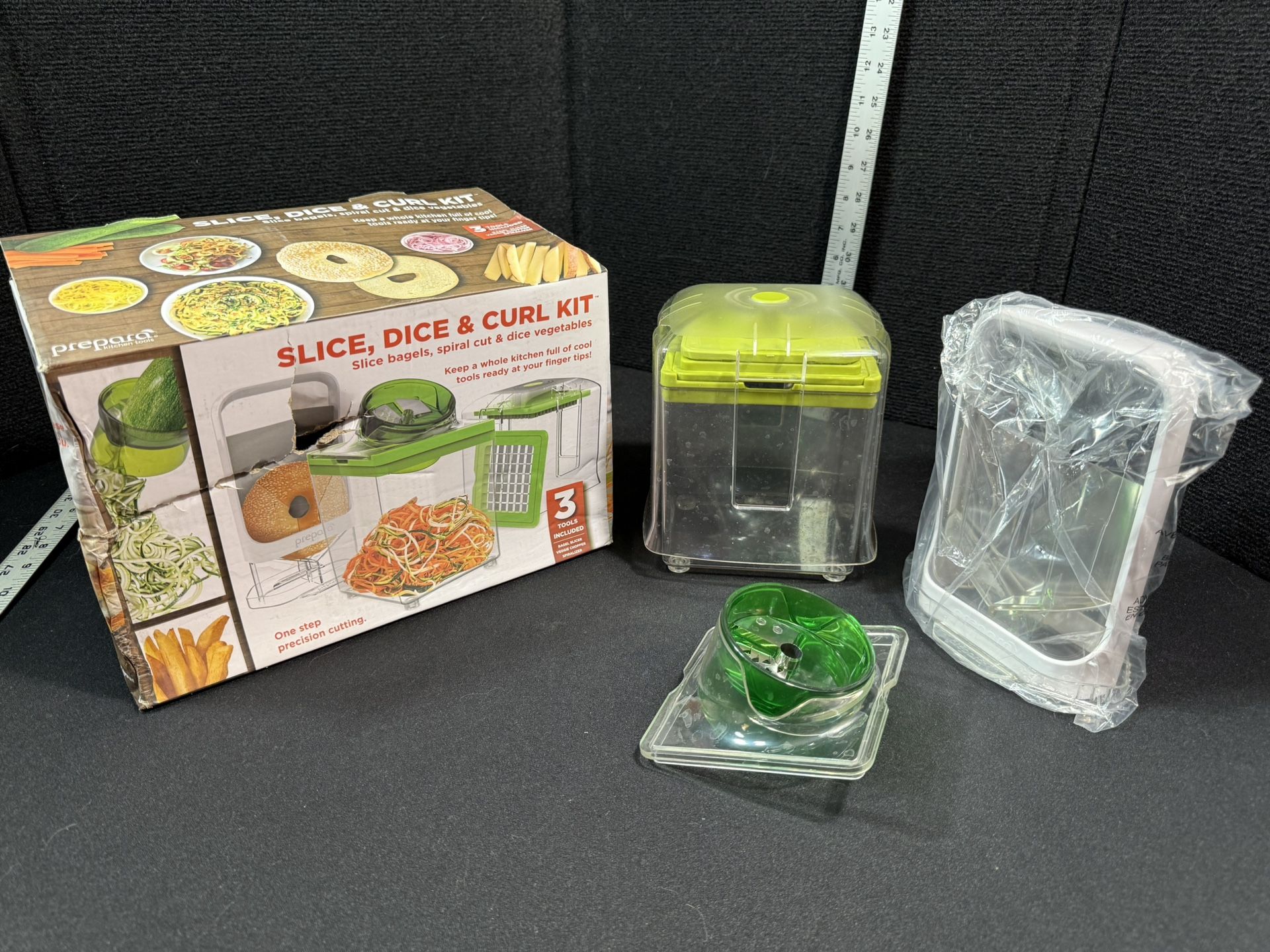 SLICE, DICE & CURL KIT by Prepara Kitchen Tools