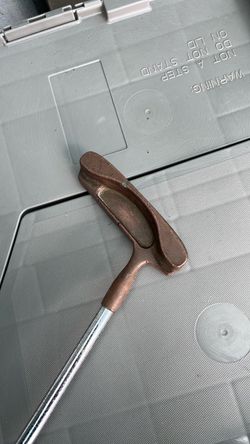 Copper Golf Putter Head with Shaft