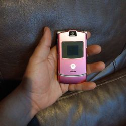 Pink Razor Phone