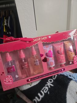 Bebe body mist and hand cream gift set