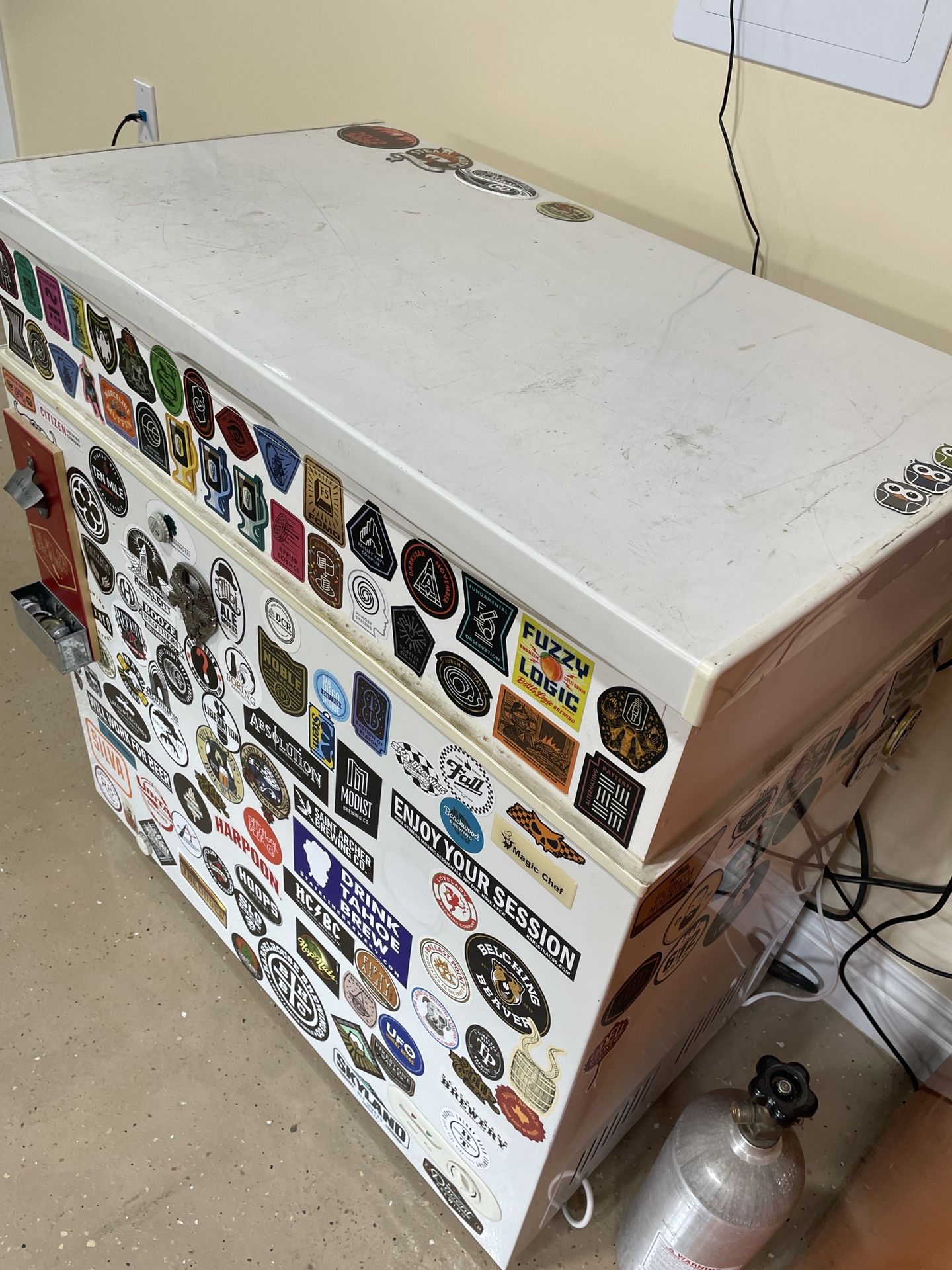 Free GarageChest Freezer