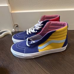 Size 9.5 Vans Multi Color 