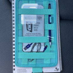 Bookaroo Notebook Tidy-Turquoise