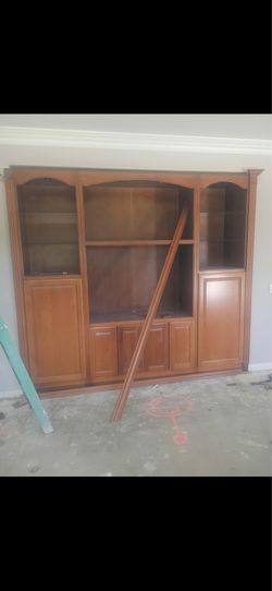 Large Custom 3-Piece TV Entertainment Console Unit / Wall Unit