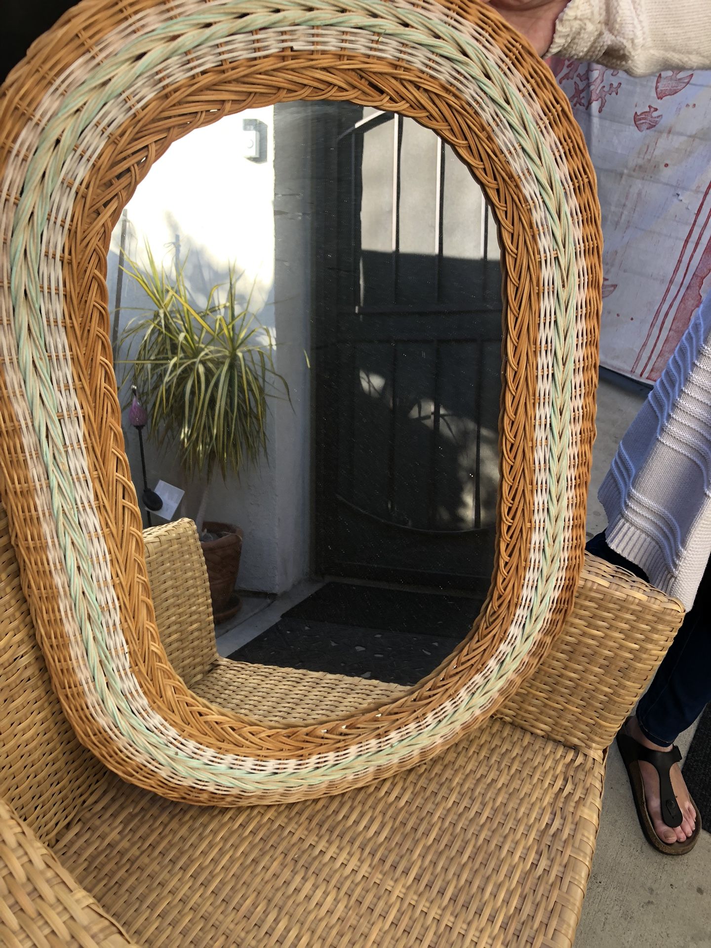 Mirror Wicker