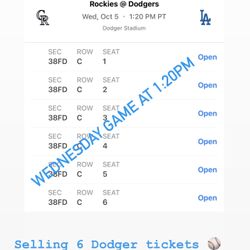 Dodger Tickets