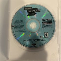 Sega Dreamcast Marvel vs Capcom 2