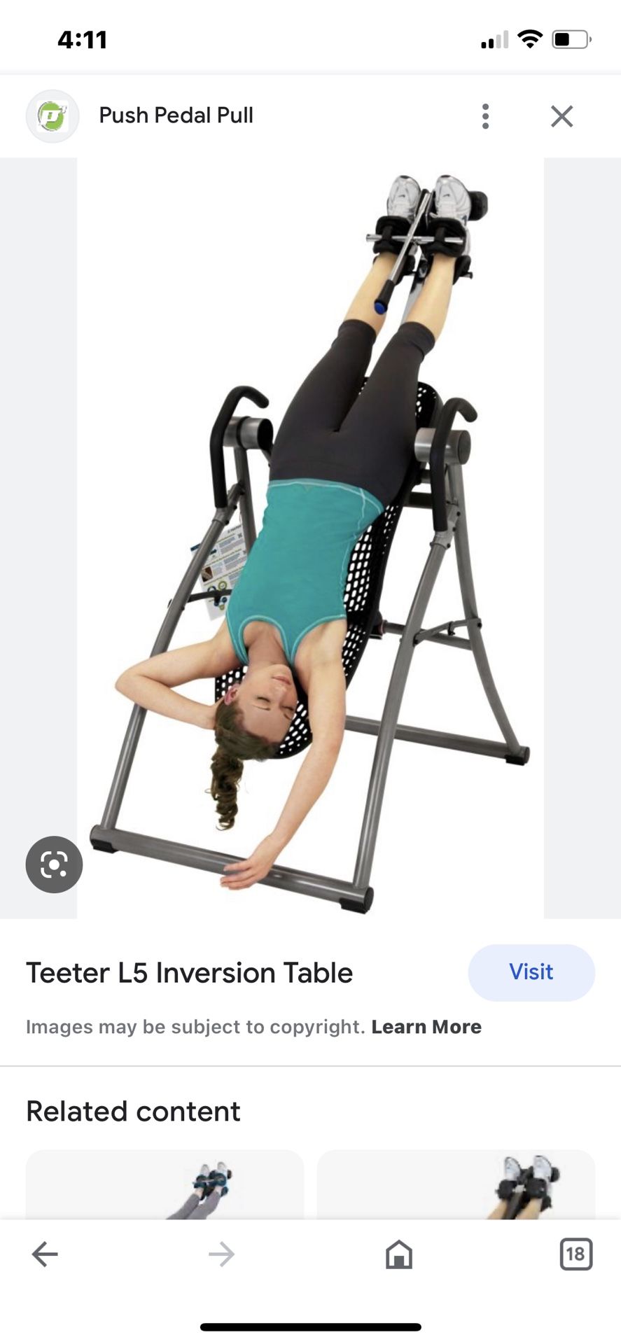 Inversion Table