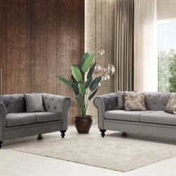 Sofa and Loveseat 