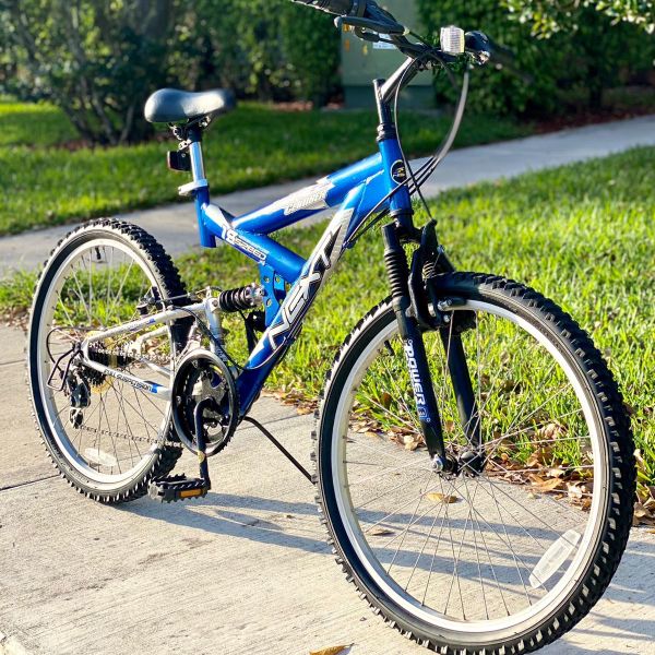 Next 24" Power Climber Bicycle Dual suspension 18 speed