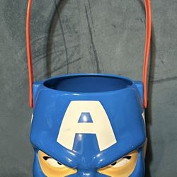 Limited edition captain America Halloween/popcorn bucket