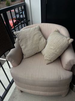 Pink chair