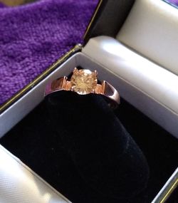 AAA CZ in Rose Gold 💍Wedding Ring