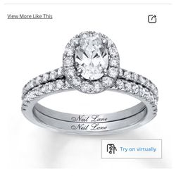 Neil Lane 1.75ct Diamond Bridal Set – 14K White Gold