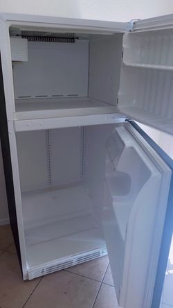 Black wrapped refrigerator