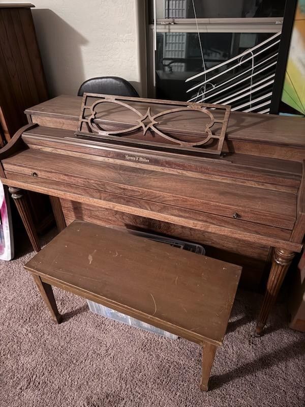 Henry Miller upright piano