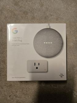 Google Nest Mini + Smart Plug BRAND NEW!