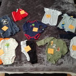 Baby Boy Clothes Size 6-9 Months