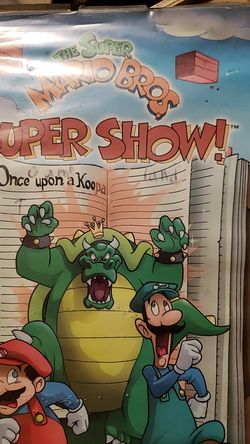 Super mario show,good condition