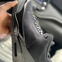 Jordan Black Cat 3’s Size 13
